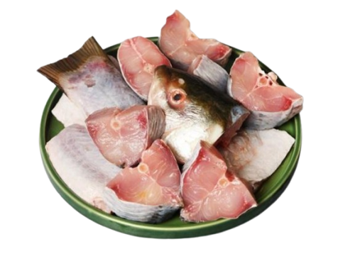 Mrigel Fish After Cutting 1 kg