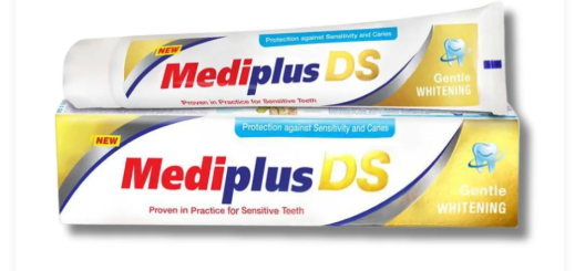 Mediplus DS Gentle Whitening Toothpaste 140gm