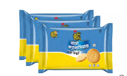 Pusti Happy Time Bio Calcium Marie Biscuit 180gm (Buy2 Get1 Free)