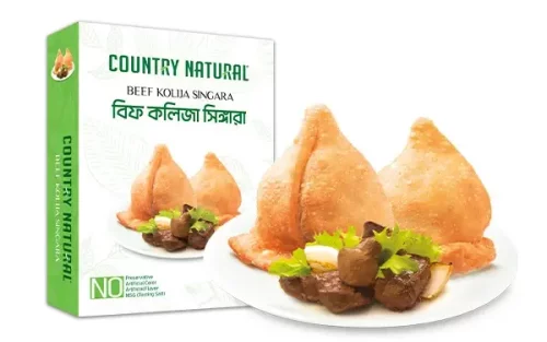 Country Natural Beef Kolija Singara -400gm