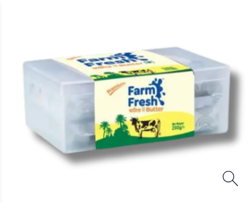 Farm Fresh Premium Butter 50gmX4Pcs (Box)