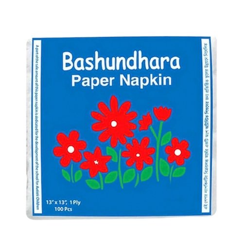 Bashundhara Paper Napkins 13" Unscented