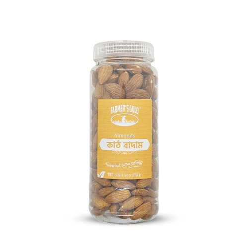 Farmer's Gold Almonds (Kath Badam) 200 gm
