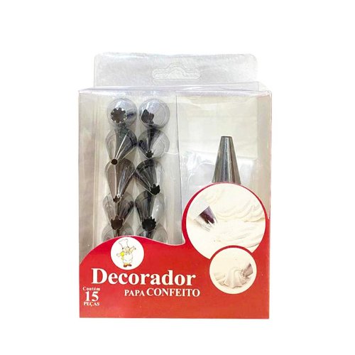 Cake Decoration Nozzle Set 12 pcs