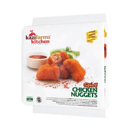 Kazi Farms Kitchen Spicy Chicken Nuggets 250 gm