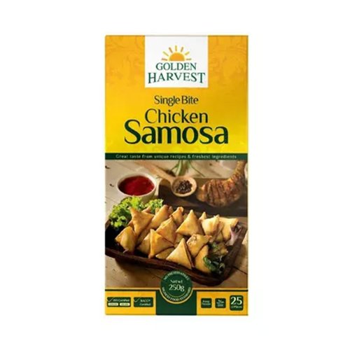 Golden Harvest Frozen Chicken Samosa 25 pcs 250 gm