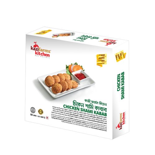 Kazi Farms Kitchen Chicken Shami Kabab (8-10 pcs) 200 gm
