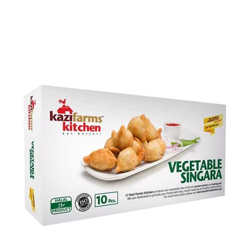 Kazi Farms Kitchen Vegetable Singara 10 pcs