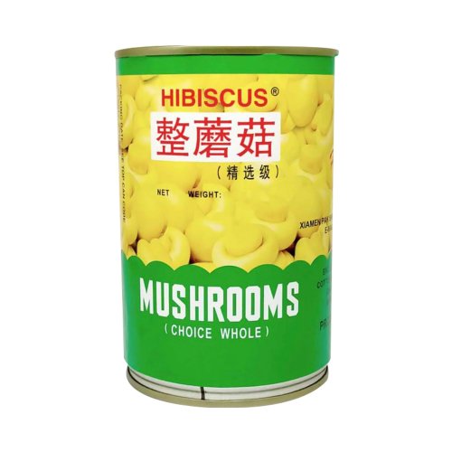 Hibiscus Mushrooms Choice Whole Can 425 gm