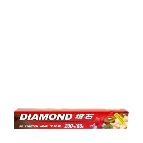 Diamond Plastic Stretch Wrap 200 sq ft