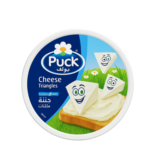 Puck Cheese Triangles 120 gm 8pcs
