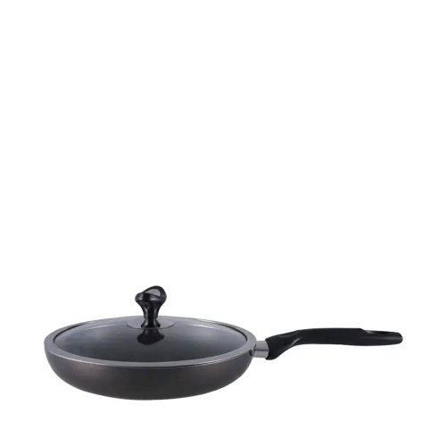 RFL Topper Nonstick Glamour Fry Pan With Lid (Ash) 28 cm