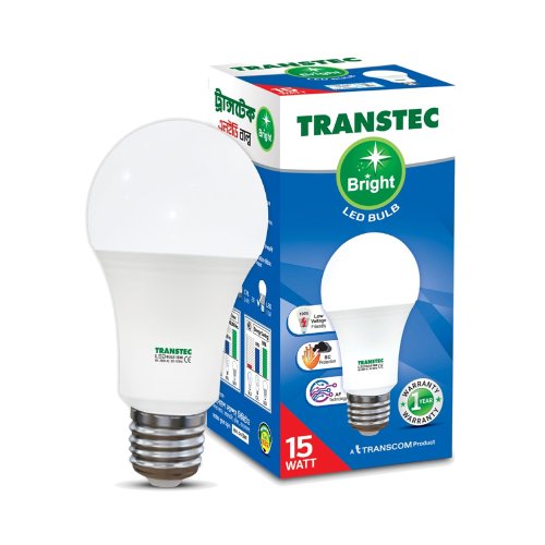 Transtec Bright CDL Led Bulb (Screw) 15 Watt