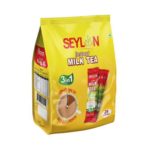 Seylon Instant Milk Tea 3 in 1 Stick Pouch 25pcs