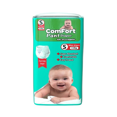 Comfort Baby Diaper Pant S (3-8 kg) 42 pcs