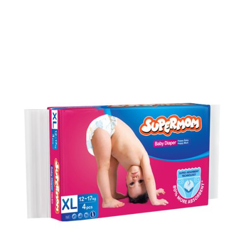 Supermom Baby Diaper Belt XL 12-17 kg 4 pcs