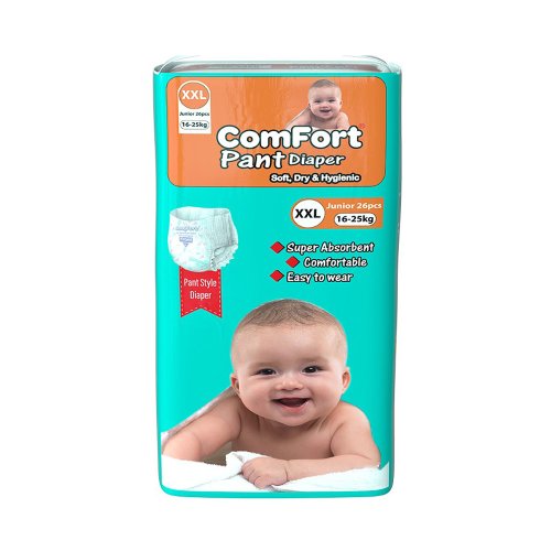 Comfort Baby Diaper Pant XXL (16-25 kg) 26 pcs