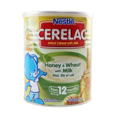 Nestle Cerelac Honey & Wheat With Milk (12 months +) Tin 1 kg