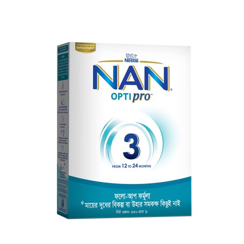 Nestle Nan 3 Infant Formula Milk Powder (12 months+) 350 gm