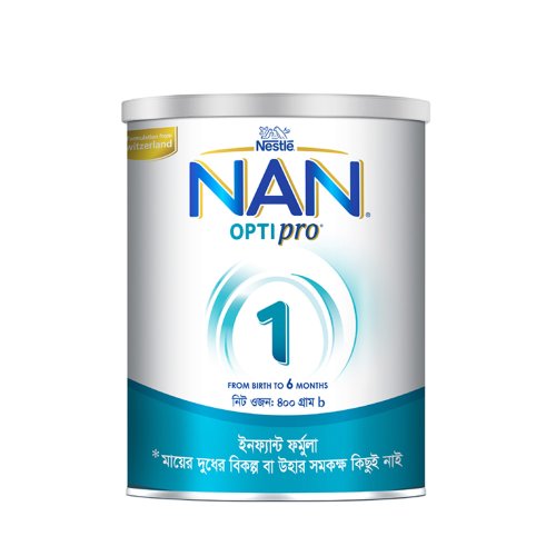 Nestle Nan Optipro 1 Formula Milk Powder (0-6 M) 800 gm