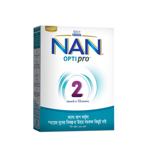 Nestle Nan Optipro 2 Formula Milk Powder (6 M+) 400 gm