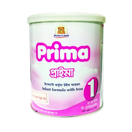 Mother's Smile Prima 1 Milk Tin (0-6 months) 400 gm