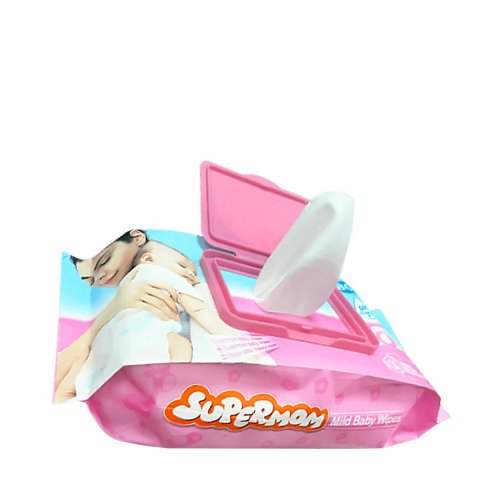 Supermom Mild Baby Wipes 80 pcs