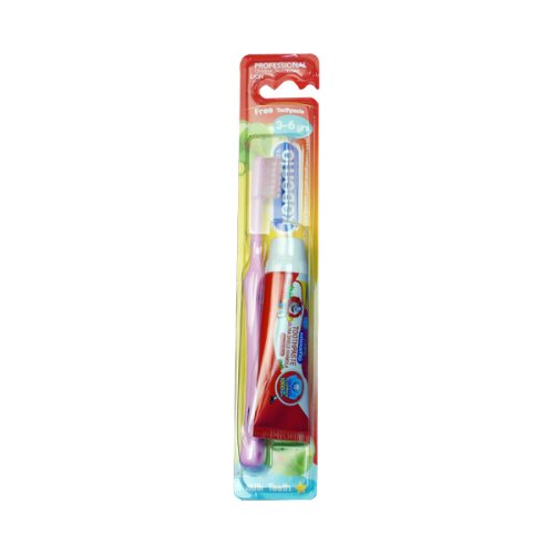 Kodomo Children (3-6+ years) Toothbrush & Orange Paste