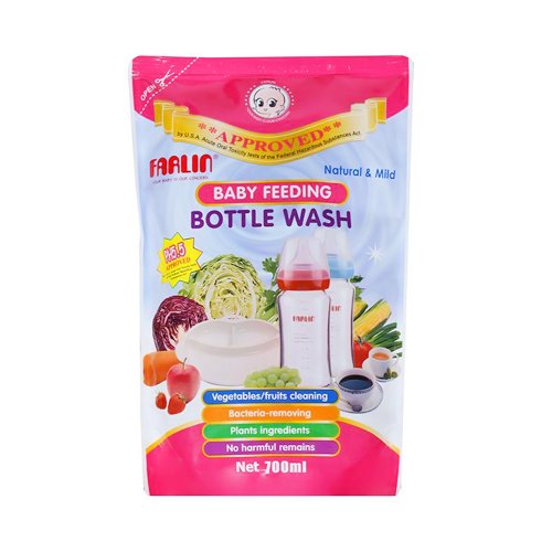 Farlin Baby Feeding Bottle & Nipple Cleanser Refill 700 ml