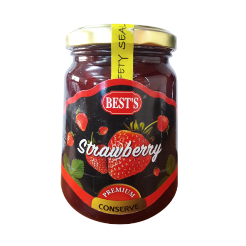 Best's Strawberry Fruit Jam Conserve 450gm