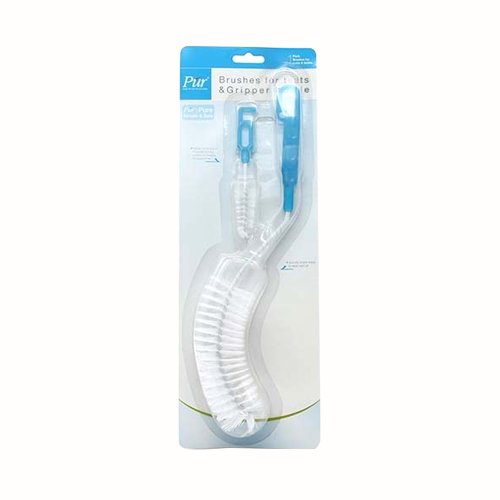 Pur Baby Feeder & Nipple Brush 1 set