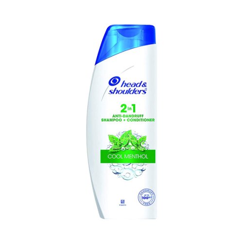 Head & Shoulders 2 in 1 Cool Menthol Anti Dandruff Shampoo + Conditioner 180 ml