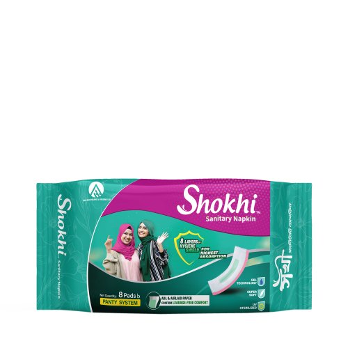 Shokhi Sanitary Napkin (Panty) 8 pcs