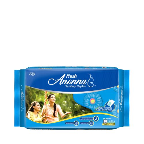 Fresh Anonna Sanitary Napkin (Panty System) 10 pads