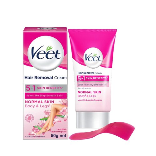Veet Hair Removal Cream Normal Skin With Lotus Milk 50 gm