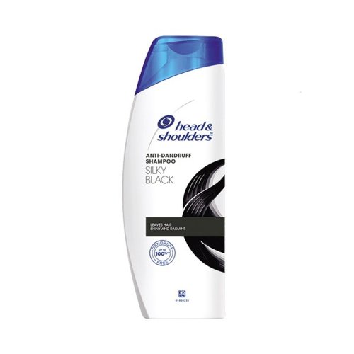 Head & Shoulders Silky Black Anti Dandruff Shampoo 340 ml