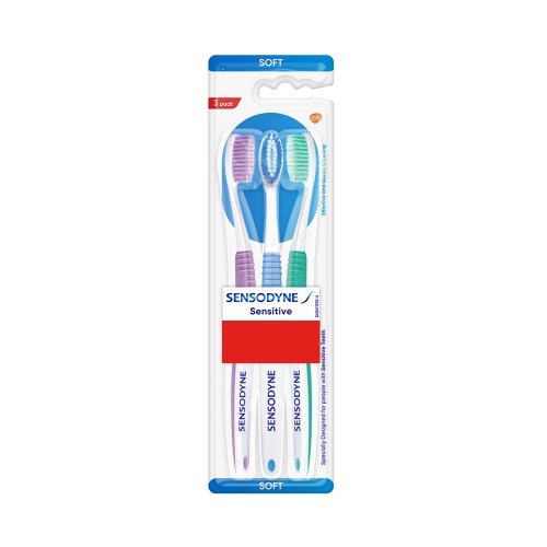 Sensodyne Toothbrush Family Pack (Buy 2 Get 1 Free) 3 pcs