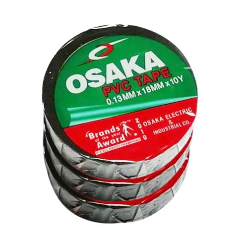 Osaka PVC Tape Black (18 mm) 1 pcs