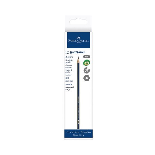 Faber Castell Pencil HB (Gold Faber) 12 pcs