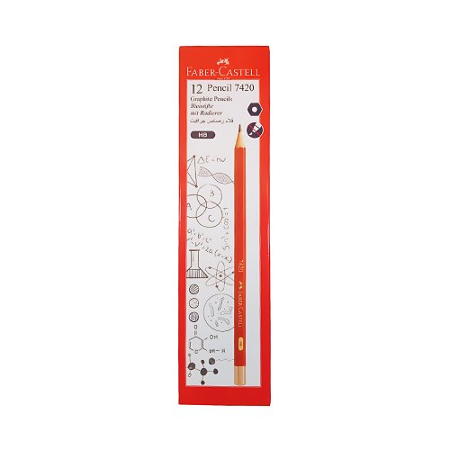 Faber Castell Pencil 7420 HB 12 pcs