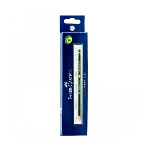 Faber Castell HB pencil (with Eraser) 12 pcs
