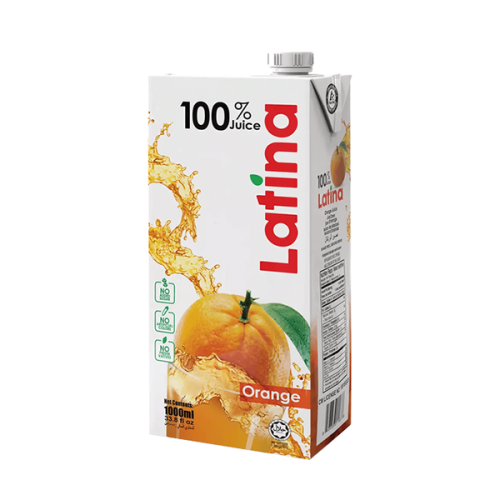 Latina 100 % Juice (Orange) 1 ltr