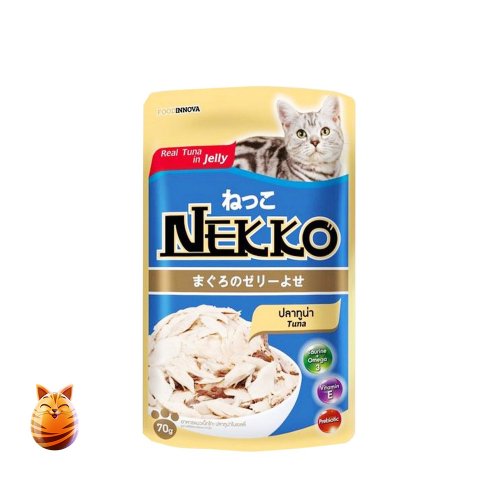 Foodinnova Cat Food Nekko Real Tuna In Jelly 70 gm