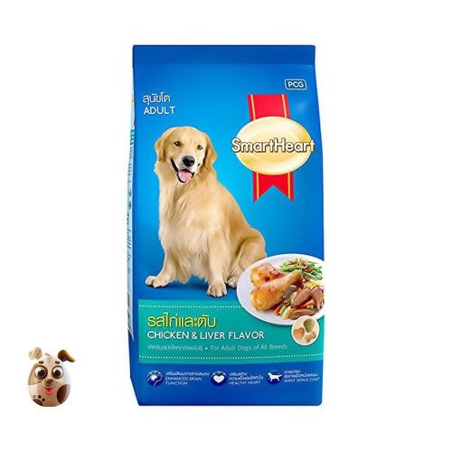 SmartHeart Dog Food Adult Chicken and Liver 500 gm