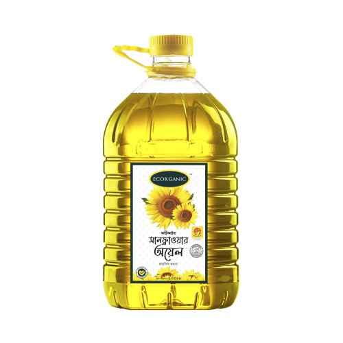 Ecorganic Fortified Sunflower Oil Pet 5 ltr