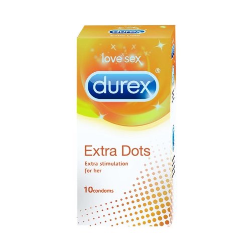 Durex Extra Dotted Condom 10 pcs