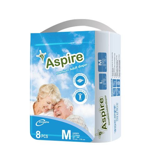 Aspire Adult Diaper Belt M 76- 116 cm 8 pcs