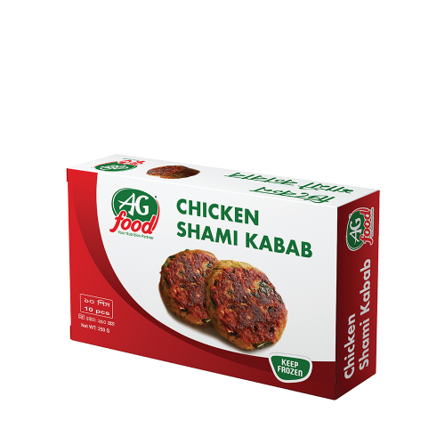 AG Food Chicken Shami Kabab 10 pcs