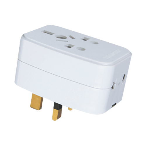 Transtec 3 Pin Travel Adapter (13 AMP)