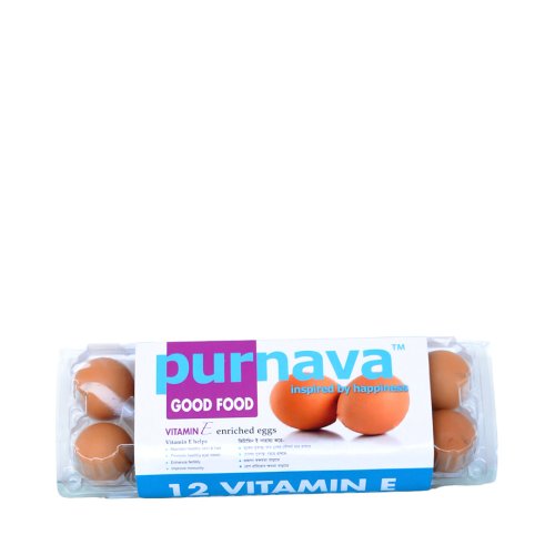 Purnava Vitamin E Eggs 12 pcs